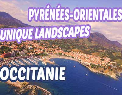 Mediterranean sea : Pyrenées-Orientales Unique Landscapes Video